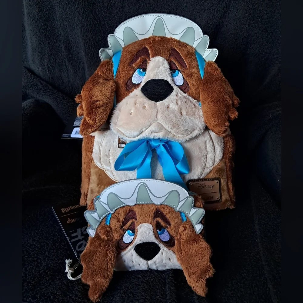 RARE Peter Pan Nana Loungefly Mini Backpack - Picture 1 of 7